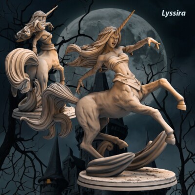 Dungeons & Dragons Spielbare Figur - Weiblicher Zentaur Lyssira - Barbar