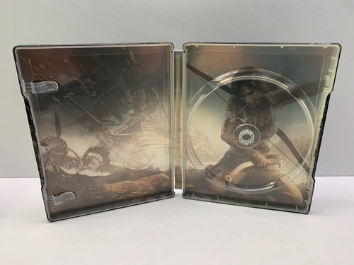 TOMB RAIDER OFFICIAL STEELBOOK G1 XBOX 360 DVD SIZE - NUOVO SIGILLATO - NO GAME - Imagen 5 de 8