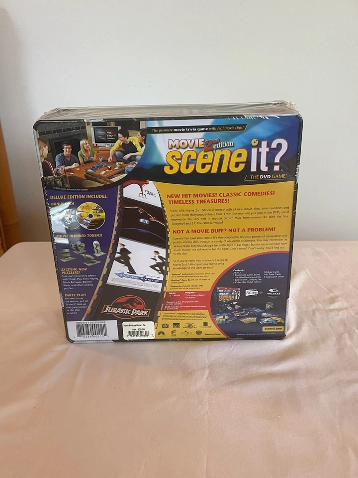 Scene It? Movie 2nd Edition Deluxe DVD Game - 2 Discs - Trivia Party Game - Image 3 of 4