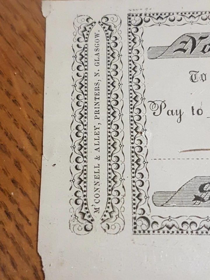 ➡➡1867 $50 Bank of Nova Scotia Chartered Bank RARE- War R.McGregor VC Signature - Image 4 of 4