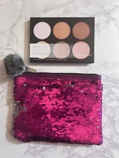 Rare BH Cosmetics Spotight Highlight 6 Color Palette With Bag