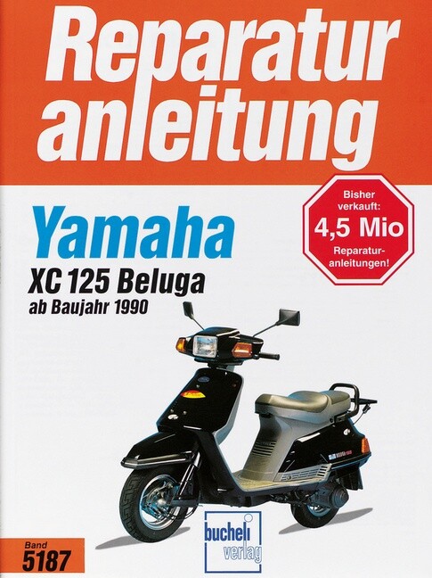 Thumbnail - Yamaha Xc 125 Beluga (90>) Reparaturanleitung Bucheli 5187
