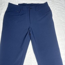Greg Norman Ultimate ML75 Luxury 5 Pocket Pants Blue Size 32x34