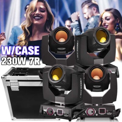 230W 7R Beam Zoom Sharpy 8+16Prism Stage Lighting Moving Head Light DMX DJ Disco