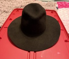 Stetson Revenger 4X Buffalo 100 Wool Felt Western Cowboy Hat Size 56 - 7