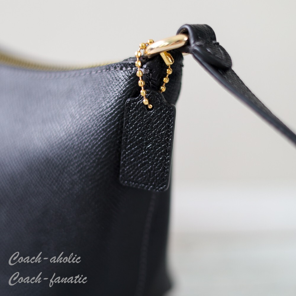 【COACH】LEATHER BAGレザーベルトバッグ New Coach CW336 Zip Top Crossbody Bag Leather Chalk | eBay