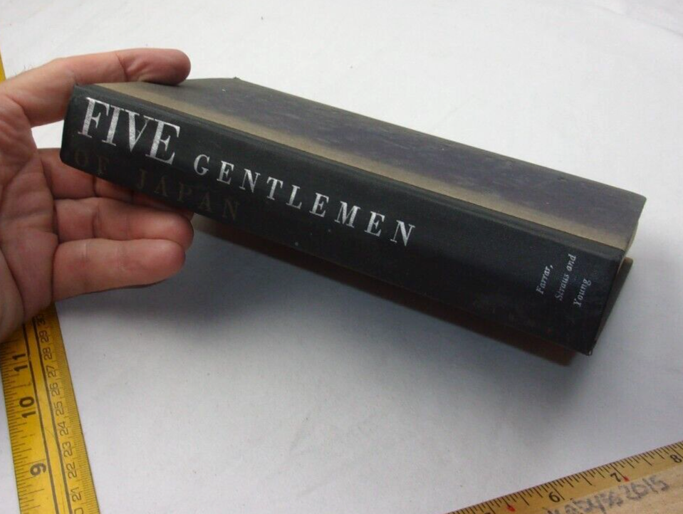 Five Gentlemen of Japan Frank Gibney 1953 book hardcover w