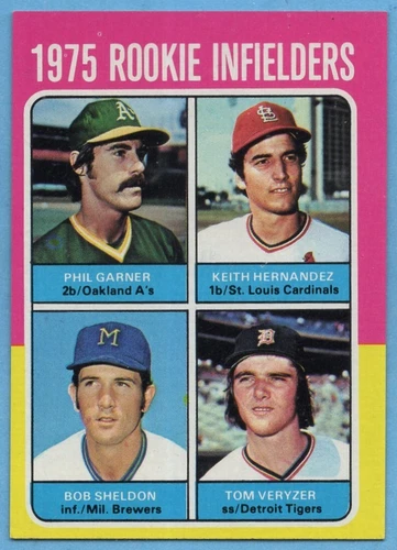 1975 Topps #623 Rookie Infielders NEAR MINT Keith Hernandez RC A7667