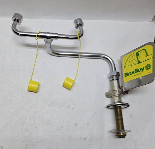 Bradley S19-270B Deck Mounted Eyewash Station (Used)