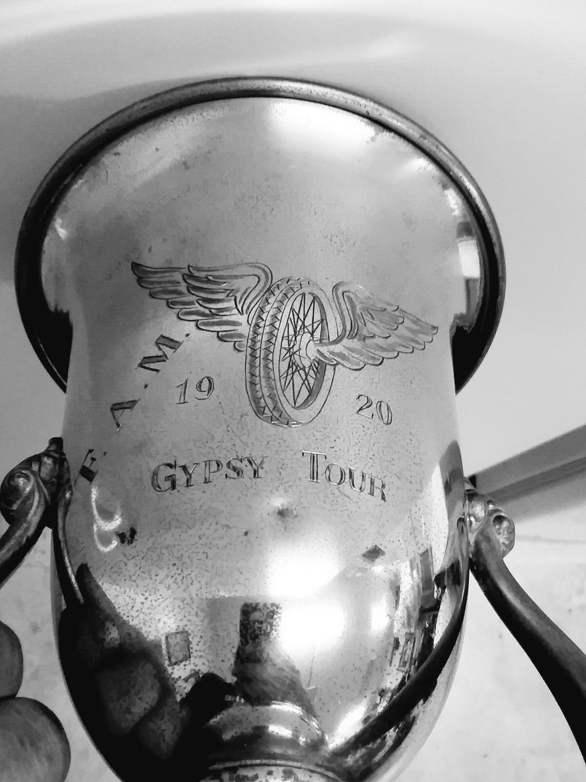 1920 Gypsy Tour Motorcycle Racing Trophy not medal or ribbon Harley ...