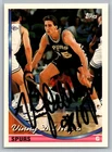 1993-94 NBA Topps Vinny Del Negro signed autographed basketball card AUTO Spurs