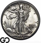 1929-D Walking Liberty Half Dollar, Strong Strike, Gem BU++ Better Date