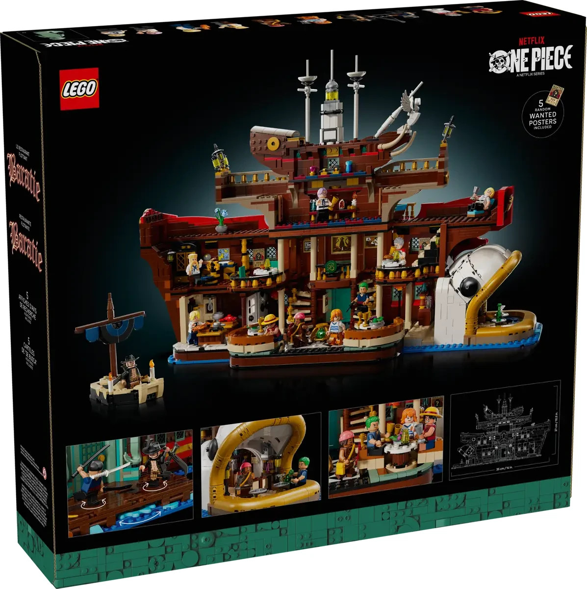 LEGO® ONE Piece: The Baratie Floating Restaurant (75640