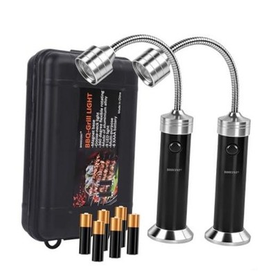 2-Pack BBQ Grill Lights with Magnetic Base - Super Bright LED Grill