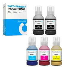 5PK OSI Sublimation T49M Printer Ink Compatible for Epson SureColor F170 F570