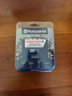 Husqvarna Rancher X Premium High Performance  20'' Chainsaw Chain NEW IN PACKAGE