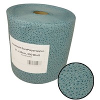 Polytex Rolle Nasswischtuch Putzrolle Putztuch Lebensmittelecht Blau 500 Blatt