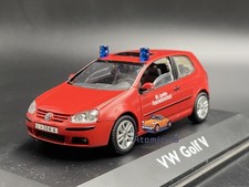 Schuco 1:43 Volkswagen Golf 5-Generation Fire Truck Alloy Car Model 