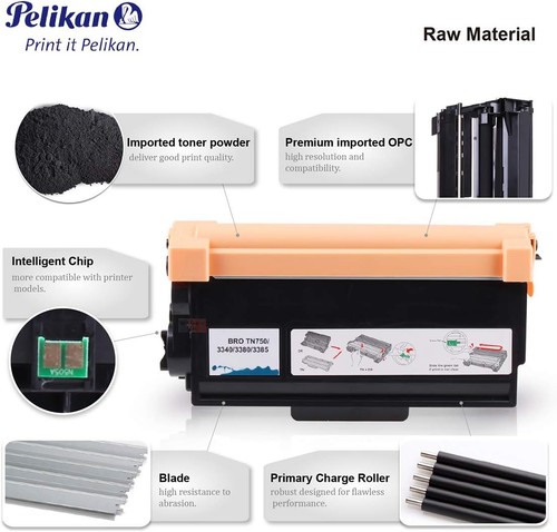 Pelikan Toner 4284013 replaces BROTHER TN3380 (for Printer BROTHER HL-5440,HL-54 - 第 3/8 張圖片