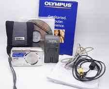 Olympus Stylus 600 Digital 6.0MP Digital Camera - Silver Working +Bundle