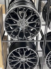 19 Mercedes Benz Amg Stgd Y Spoke Super Shapr 5x112m C E S Class Amg Wheel Bl