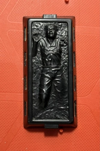 Vintage Star Wars Slave 1 HAN CARBONITE BLOCK Original 1980 Kenner NICE!!