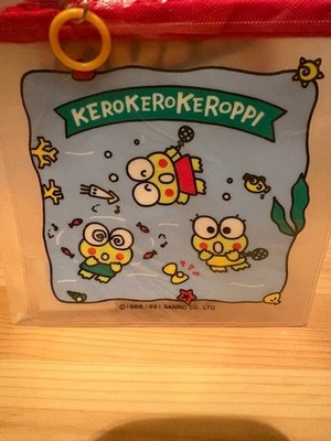 Kero Kero Keroppi Vinyl Case S Sanrio Retro 90's Heisei