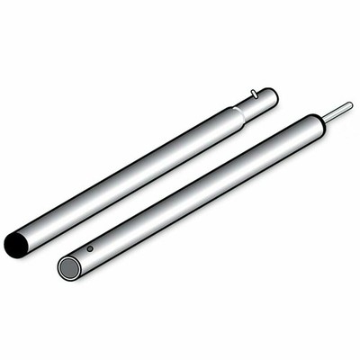 Replacement Premium Aluminum Side Pole Set For 20x40 Tent 2 Piece Set of 12 Used