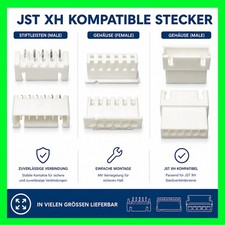JST XH Stecker Male Female Stiftleiste Buchse...