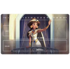 Disney Lorcana TCG Custom Playmat Princess Jasmine Aladdin Keyboard Mousepad 24
