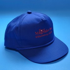 Fort Magruder Inn Williamsburg Virginia Vintage Snap back Hat Baseball Cap