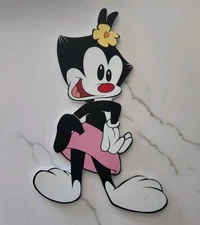 Vintage ANIMANIACS Dot Warner Character Wall Plaques Hanging 12" Tall