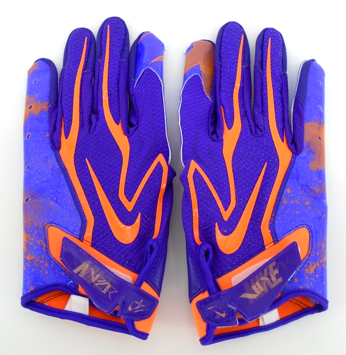 Nike Vapor Jet 9.0 Football Gloves Adult Men's Large Fierce Purple