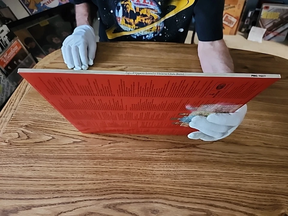 The Beatles 'Sgt. Pepper" 1981 (-1-1") tube mono LP UK audiophile press ex cond - Image 3 of 4