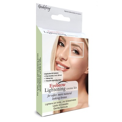Eyebrow Color Lightening Crème, 2 Application Kit, .34 Oz