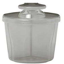 Portable Milk Powder Dispenser with Snap-On Lid for On-the-Go Baby Feeding