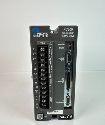 Pacific Scientific PC800 Brushless Servo Drive PC832001N G2U