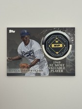 JACKIE ROBINSON - MVP AWARD WINNER MEDALLION - 2023 TOPPS UPDATE - MVP-JR