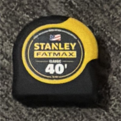 Stanley FATMAX 40 ft Steel Measuring Tape, Inches/Feet  # 33-740 brand new