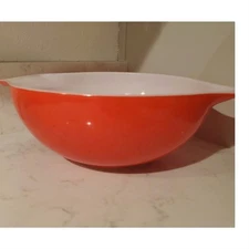 RARE Vintage Cinderella Mixing Bowl, Pyrex #444, 4 QT Friendship Red