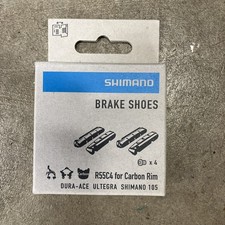 4 pads/Box Shimano R55C4 Dura–Ace, Ultegra brake pads For Carbon Rims (3) avail.