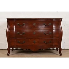 John Widdicomb French Provincial Louis XV Chest of Drawers, Circa 1940s