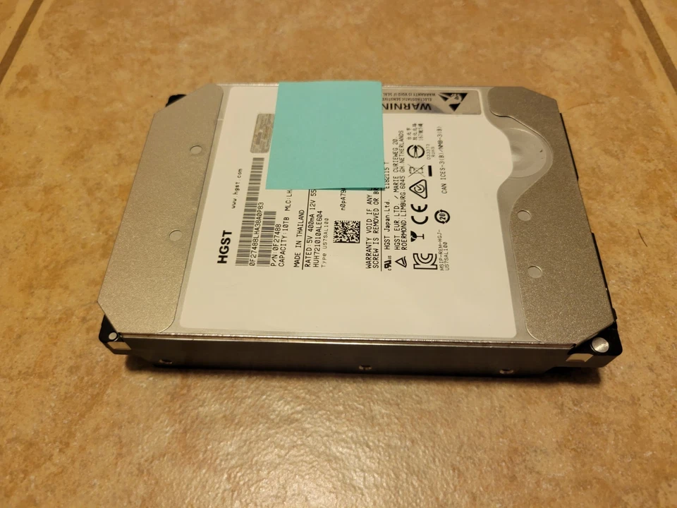 Hitachi Ultrastar He10 10TB SATA 6.0Gb/s 7200 RPM 256MB Cache 3.5'' Enterprise - Image 3 of 4