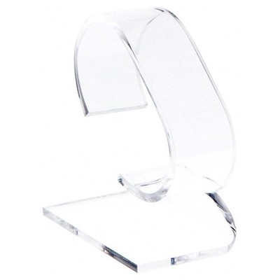 Plymor Clear Acrylic Watch Display Stand Case Holder for Watches Displays