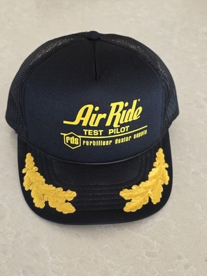   Vintage 1980s-90s  AIR RIDE Test Pilot Snapback Hat ~ UNWORN
