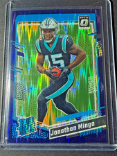 Jonathan Mingo 2023 Panini Donruss Optic #215 Rated Rookie - Purple Shock Prizm