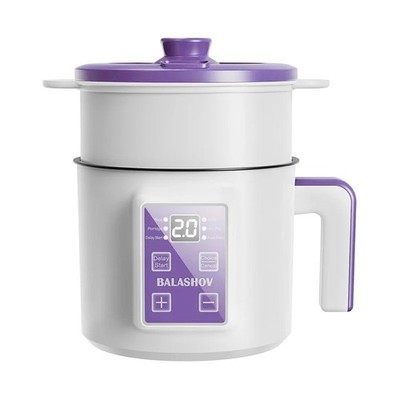 1.7L Electric Rice Cooker Single Double Layer 220V Multi Cooker Non-Stick Smart