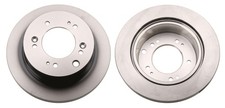 2x TRW Disque de frein Arrière pour KIA SORENTO I (JC) 315mm DF6191S
