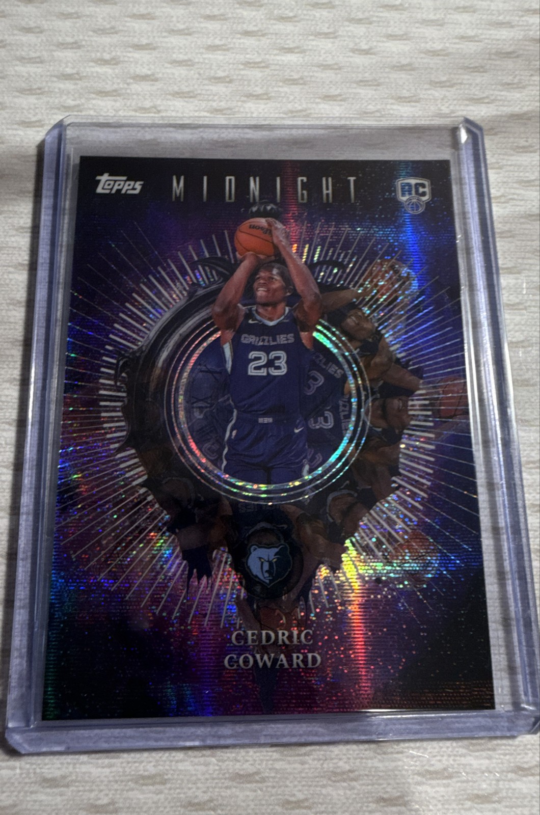 2025-26 Topps Midnight - Insomnia Cedric Coward #IN-19 (RC)