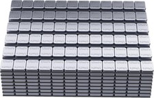 Adhesive Stick on Wheel Weights - 1/4oz, 0.25oz -576 PCS-Chrome